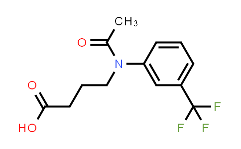 4 Acetyl 3 Trifluoromethyl Phenyl Amino Butanoic Acid 30544 58 2