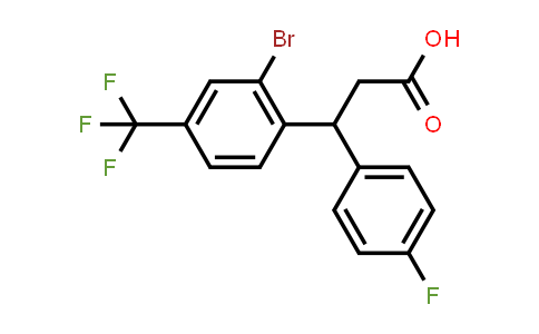 Bromo Perfluoromethyl Phenyl Fluorophenyl Propionic Acid