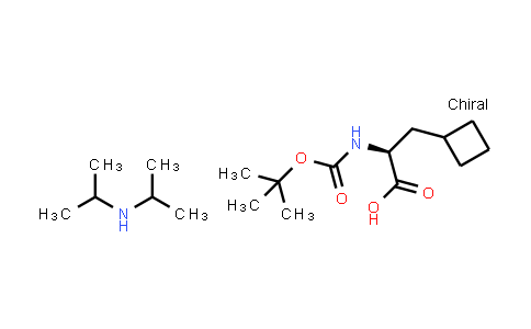 Boc-beta-cyclobutyl-L-Alanine·Diisopropylamine salt