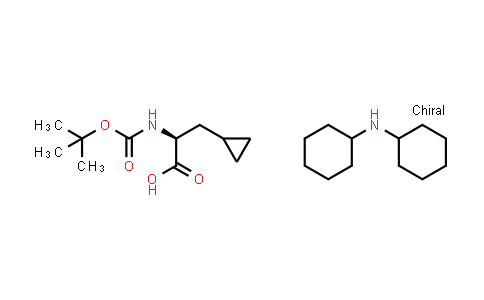 Boc-L-3-(环丙基)丙氨酸二环己胺盐