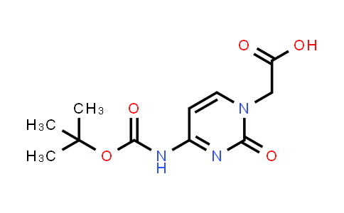 N4-Boc-cytosin-1-yl acetic acid