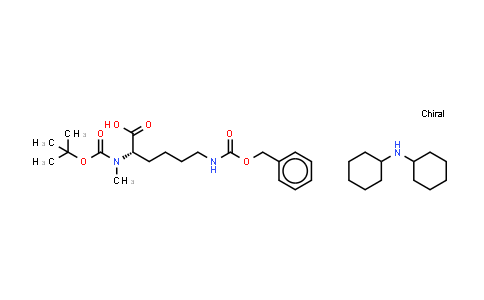 N-alpha-Boc-N-alpha-methyl-Nepsilon-Z-L-lysine dicyclohexylammonium salt