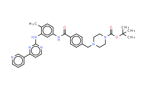 N-Boc-N-desmethyl imatinib