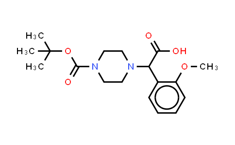 2-(4-Boc-piperazinyl)-2-(2-methoxyphenyl)acetic acid