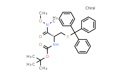 N-Boc-S-tritylcystein-N-methoxy-N-methylamide