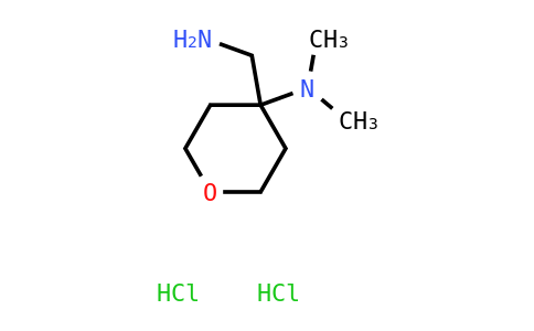 4-(Aminomethyl)-N,N-dimethyltetrahydro-2H-pyran-4-amine dihydrochloride