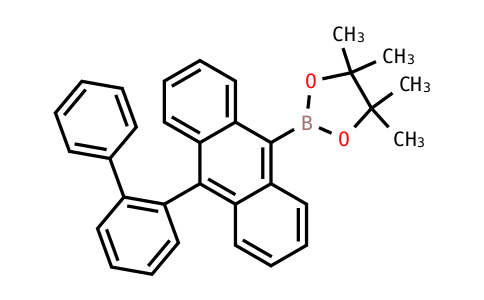 2-(10-([1,1'-Biphenyl]-2-yl)anthracen-9-yl)-4,4,5,5-tetramethyl-1,3,2-dioxaborolane