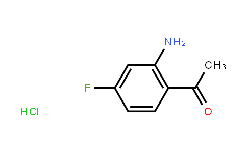 1-(2-氨基-4-氟苯基)乙-1-酮盐酸盐