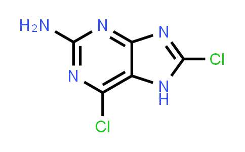 2-氨基-6,8-二氯嘌呤