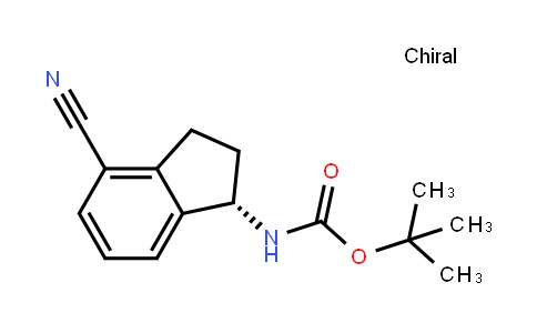 (R)-tert-butyl 4-cyano-2,3-dihydro-1H-inden-1-ylcarbamate