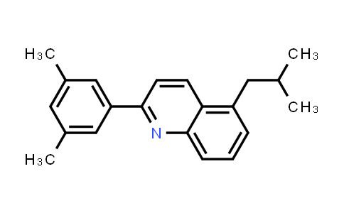 2-(3,5-Dimethylphenyl)-5-Isobutylquinoline
