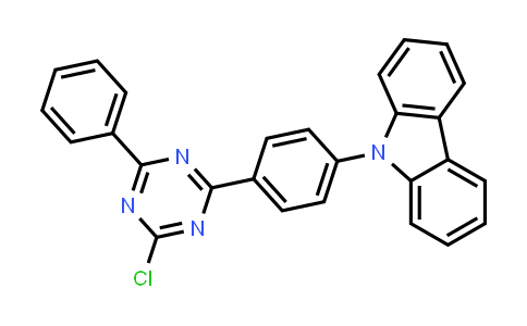 9-(4-(4-Chloro-6-phenyl-1,3,5-triazin-2-yl)phenyl)-9h-carbazole