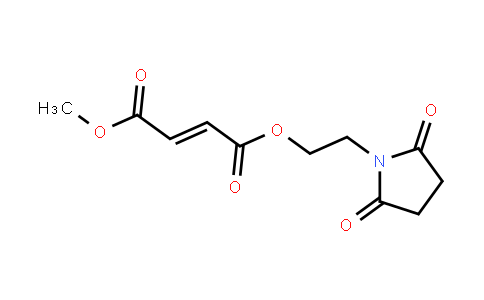 2-(2,5-二氧代吡咯烷-1-基)乙基甲基富马酸酯