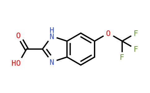 1H-Benzimidazole-2-carboxylic acid, 6-(trifluoromethoxy)-