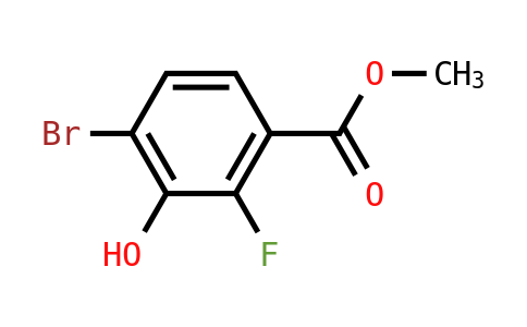 4-溴-2-氟-3-羥基苯甲酸甲酯