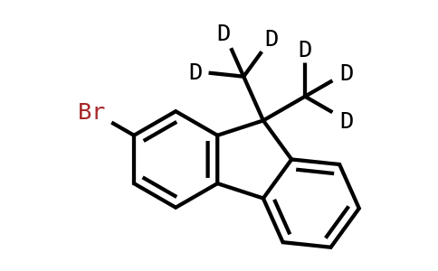 2-溴-9,9-二甲基-D3-9H-芴