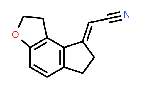 2-（1,2,6,7-四氢-8h-茚并[5,4-b]呋喃-8-亚烷基）乙腈