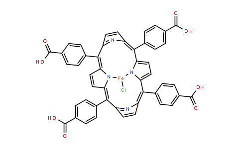 Fe(III) meso-Tetra(4-carboxyphenyl)porphine chloride