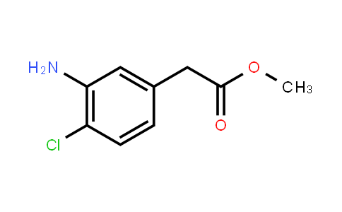 (3-氨基-4-氯苯基)乙酸甲酯