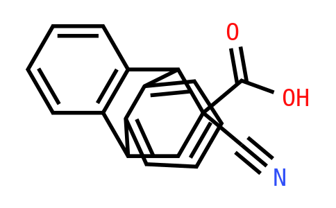 11-Cyano-9,10-dihydro-9,10-ethanoanthracene-11-carboxylic acid