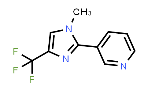 3-(1-Methyl-4-(trifluoromethyl)-1H-imidazol-2-yl)pyridine