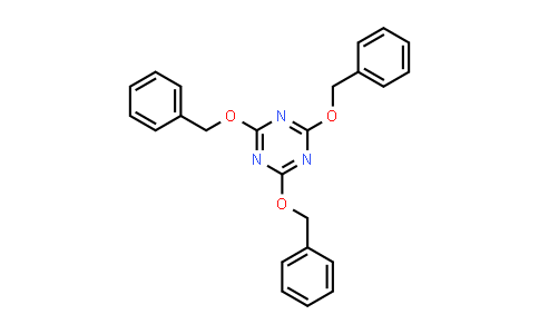 2,4,6-Tris(phenylmethoxy)-1,3,5-triazine