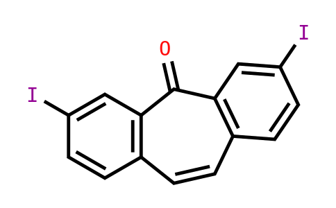 3,7-Diiodo-5H-dibenzo[a,d][7]annulen-5-one