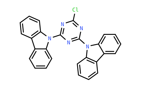 9H-Carbazole, 9,9'-(6-chloro-1,3,5-triazine-2,4-diyl)bis-