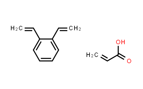 2-丙烯酸与二乙烯基苯的聚合物