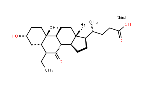 3α-Hydroxy-6-ethyl-7-keto-5β-cholan-24-oic acid