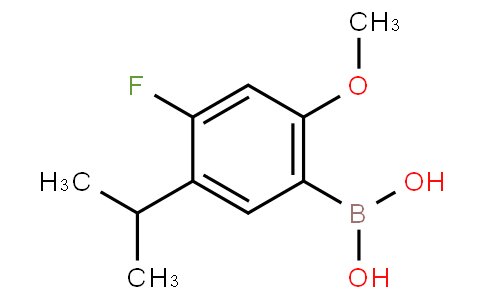 (4-Fluoro-5-isopropyl-2-methoxyphenyl)boronic acid