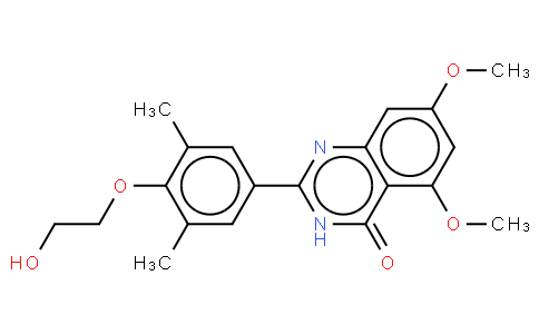 2-[3,5-二甲基-4-(2-羟基乙氧基)苯基]-5,7-二甲氧基喹唑啉-4(3H)-酮