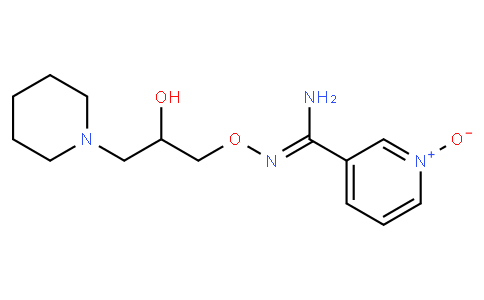 N-[2-hydroxy-3-(1-piperidinyl)propoxy]pyridine-1-oxide-3-carboxamidine