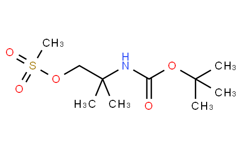 tert-butyl N-[1-(methanesulfonyloxy)-2-methylpropan-2-yl]carbamate