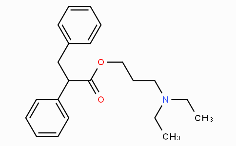 3-(Diethylamino)propyl 2,3-diphenylpropionate