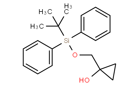 1-((tert-butyldiphenylsilyloxy)methyl)cyclopropanol