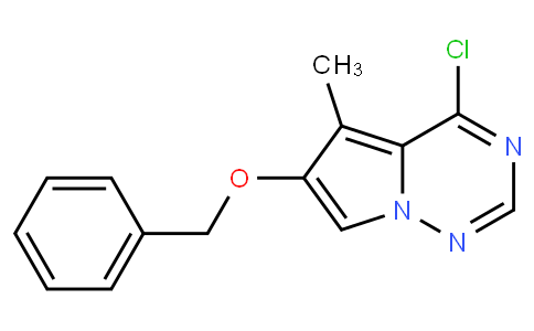 6-(benzyloxy)-4-chloro-5-methylpyrrolo[2,1-f][1,2,4]triazine