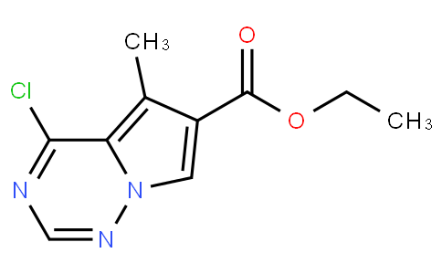 ethyl 4-chloro-5-methylpyrrolo[2,1-f][1,2,4]triazine-6-carboxylate