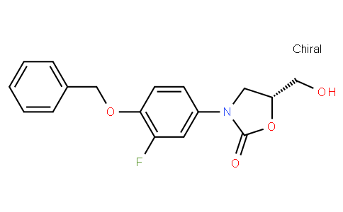 (R)-3-(4-(benzyloxy)-3-fluorophenyl)-5-(hydroxymethyl)oxazolidin-2-one