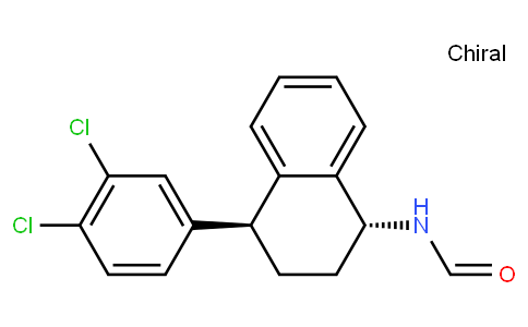 (1R,4S)-N-[4-(3,4-dichlorophenyl)-1,2,3,4-tetrahydro-naphthalen-1-yl]-formamide