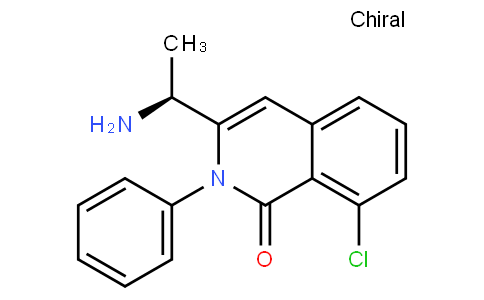 (S)-3-(1-aminoethyl)-8-chloro-2-phenylisoquinolin-1(2H)-one