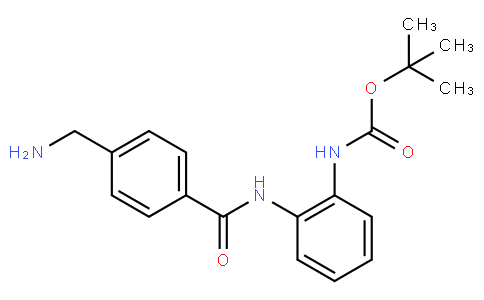 tert-butyl N-{2-[4-(aminomethyl)benzamido]phenyl}carbamate