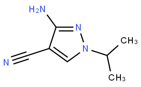 Pyrazole-4-carbonitrile, 3-amino-1-isopropyl- (7CI)