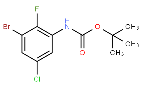 CarbaMic acid, N-(3-broMo-5-chloro-2-fluorophenyl)-, 1,1-diMethylethyl ester