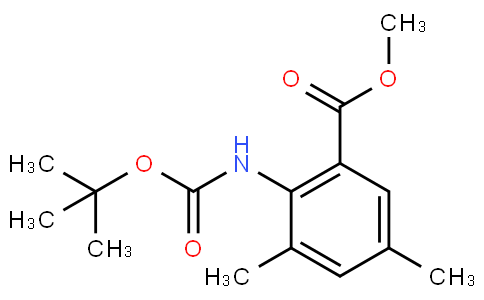 Methyl 2-(tert-butoxycarbonylamino)-3,5-dimethylbenzoate