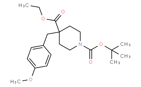 1-O-tert-butyl 4-O-ethyl 4-[(4-methoxyphenyl)methyl]piperidine-1,4-dicarboxylate