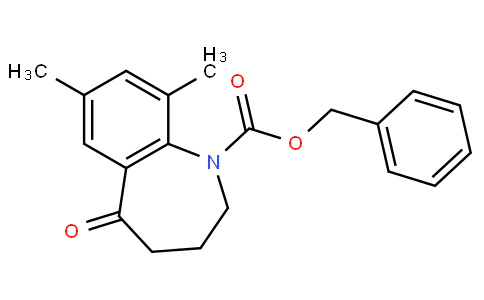 benzyl 7,9-dimethyl-5-oxo-2,3,4,5-tetrahydro-1H-benzo[b]azepine-1-carboxylate