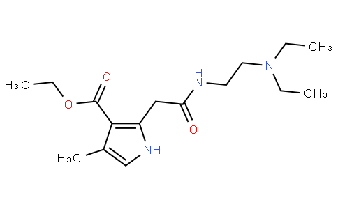 2-[(2-diethylaminoethylcarbamoyl)methyl]-4-methyl-1H-pyrrole-3-carboxylic acid ethyl ester