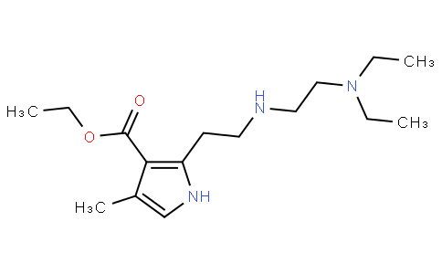 2-[2-(2-diethylaminoethylamino)ethyl]-4-methyl-1H-pyrrole-3-carboxylicacid ethyl ester