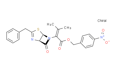 4-Thia-2,6-diazabicyclo[3.2.0]hept-2-ene-6-acetic acid, a-(1-methylethylidene)-7-oxo-3-(phenylmethyl)-, (4-nitrophenyl)methyl ester, (1R,5R)-